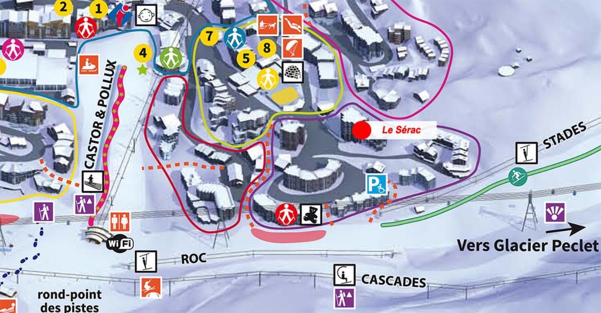 App D'Exception 8Pers, 66 M2, Plein Sud, Confort, Sauna, Au Calme, Renovation 2024 Val Thorens Exteriör bild